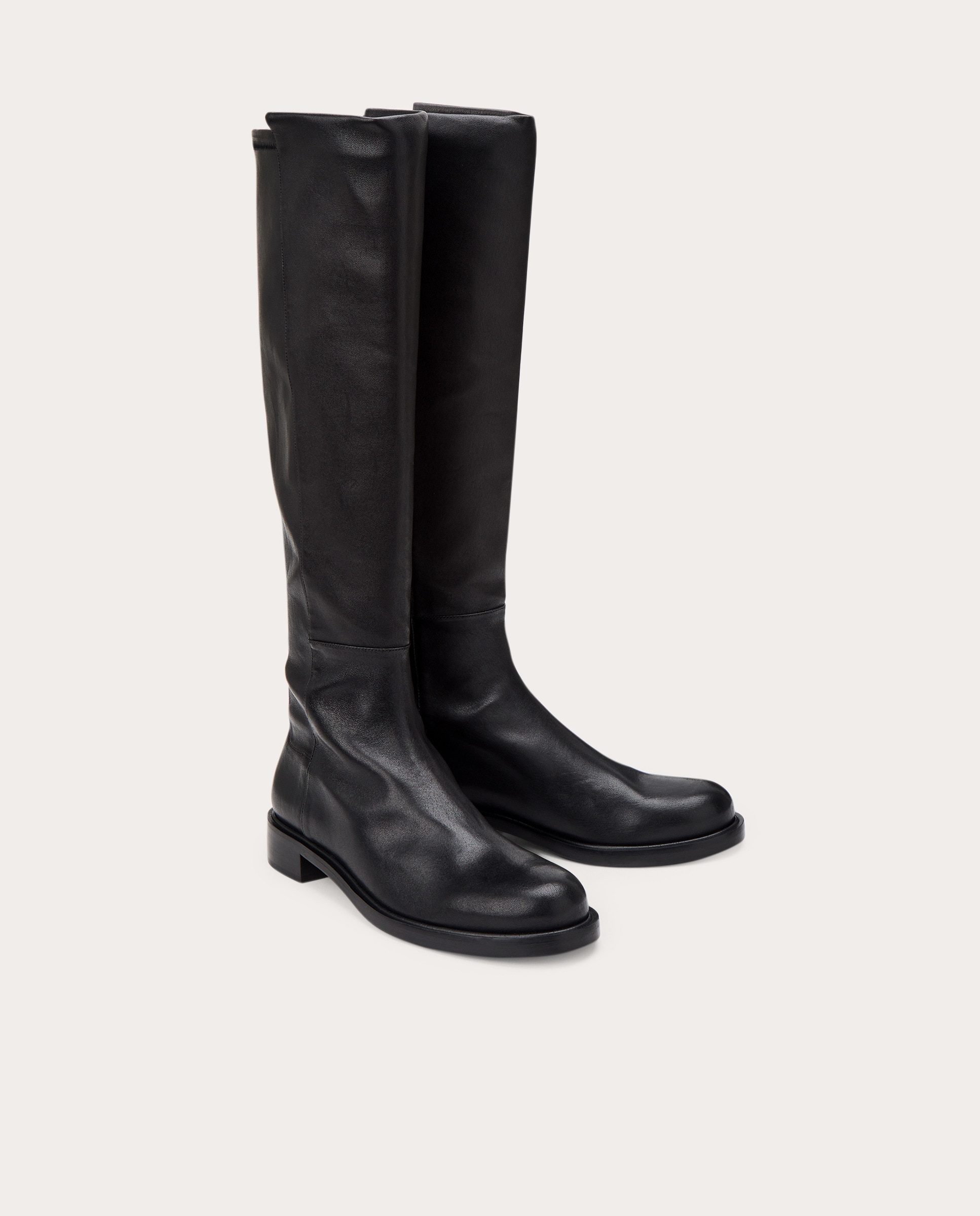 Botas Gisele de piel Negro-2
