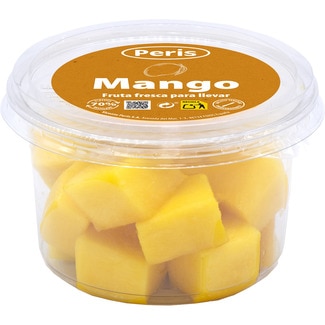 mango pelado y troceado tarrina 200 g - Peris