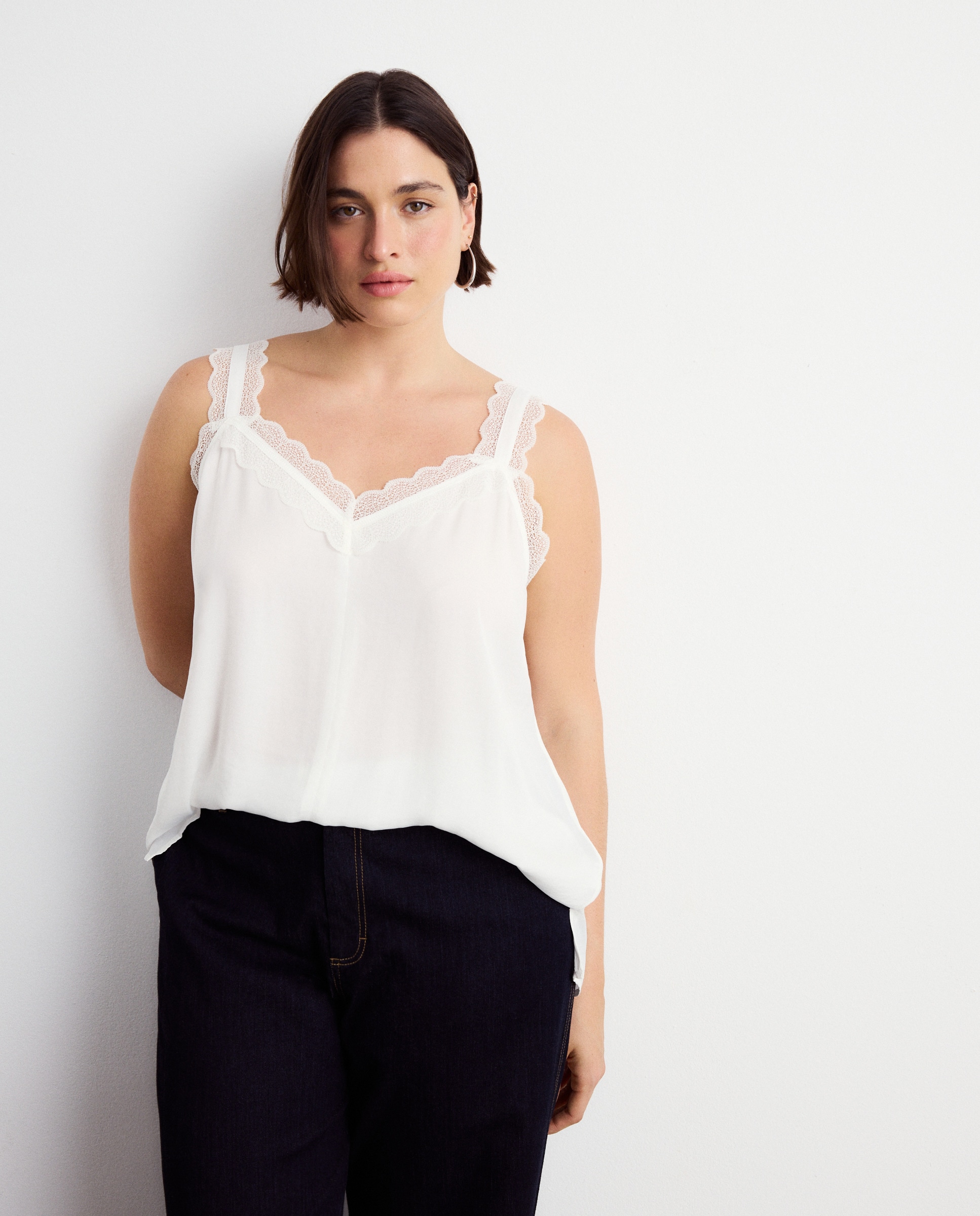 Top de Lenço Liso Branco-marfim-4