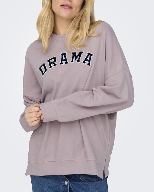 Imagen 0 de Sudadera de mujer de cuello redondo