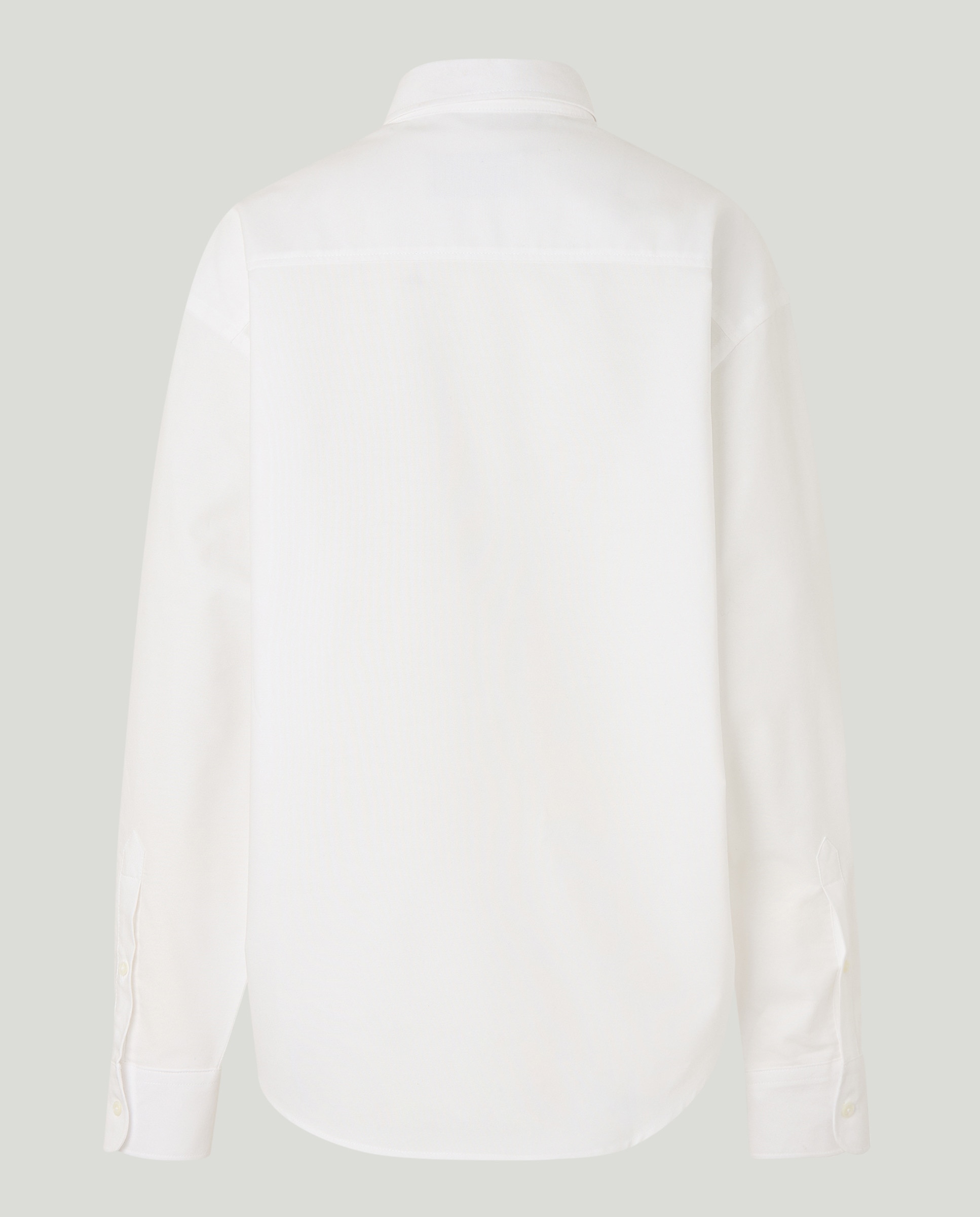 Camisa de algodón Blanco-2