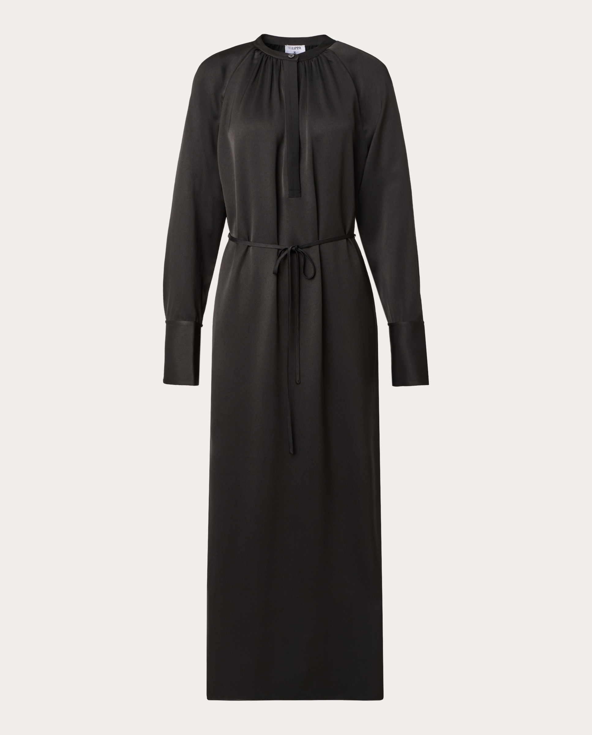 Vestido midi Negro-1