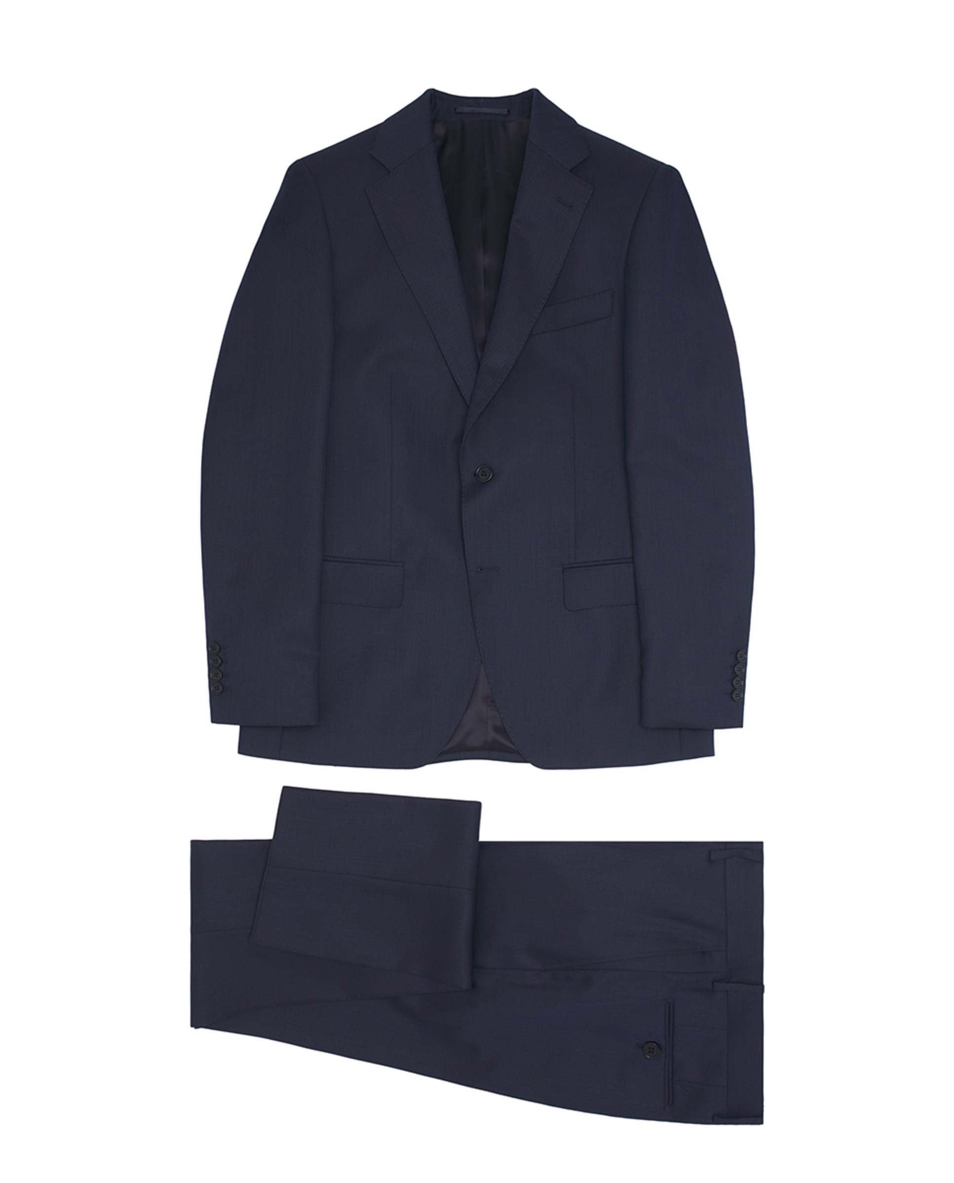 Imagem 0 de Fato Regular Fit com Olho-de-Perdiz