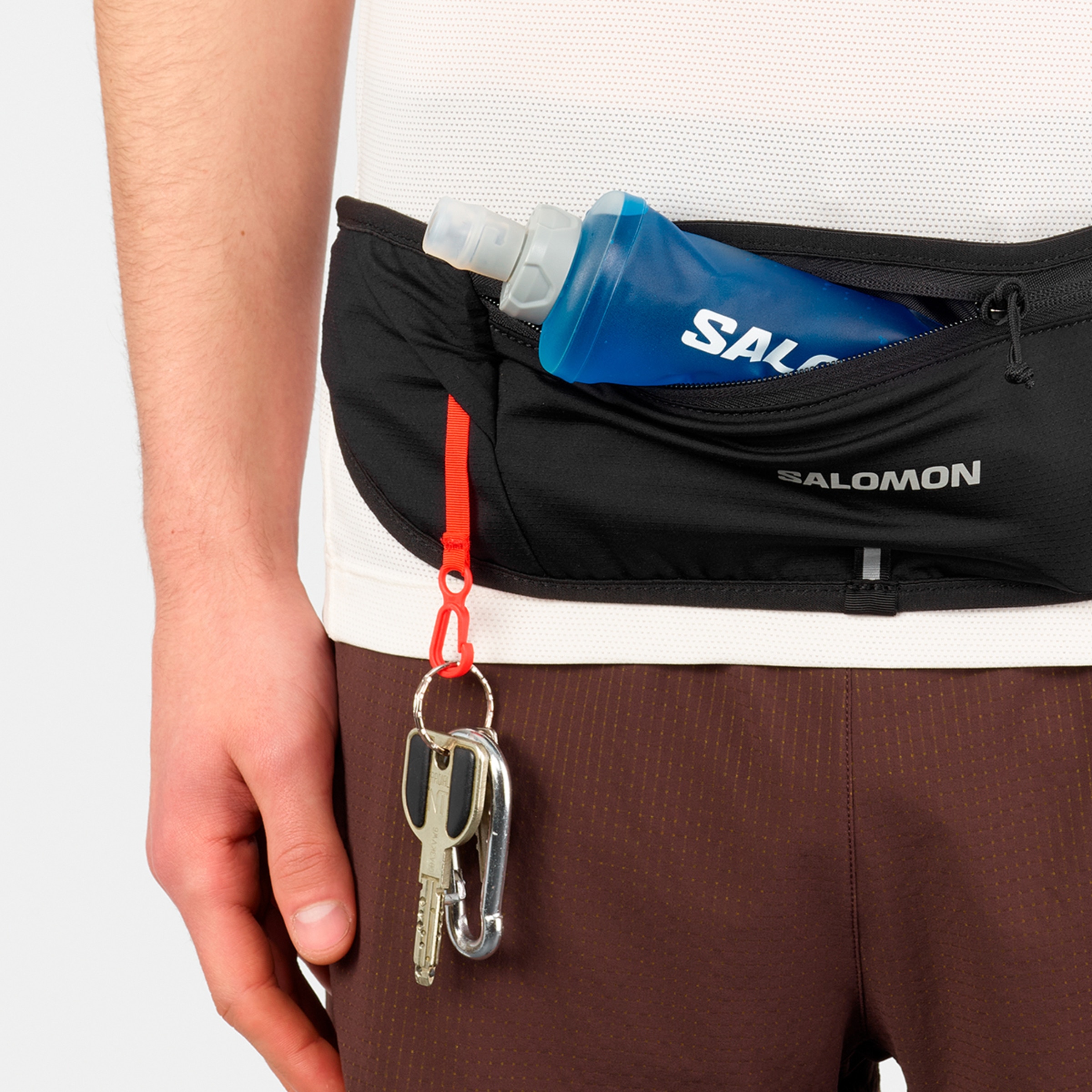 Riñonera unisex PULSE SLING BELT SALOMON - Negro Negro-9