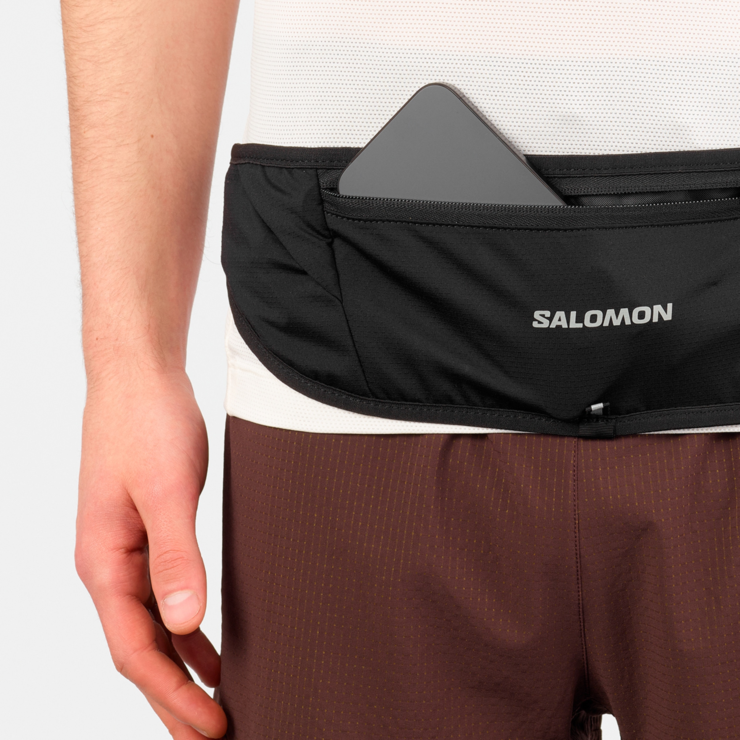 Riñonera unisex PULSE SLING BELT SALOMON - Negro Negro-8