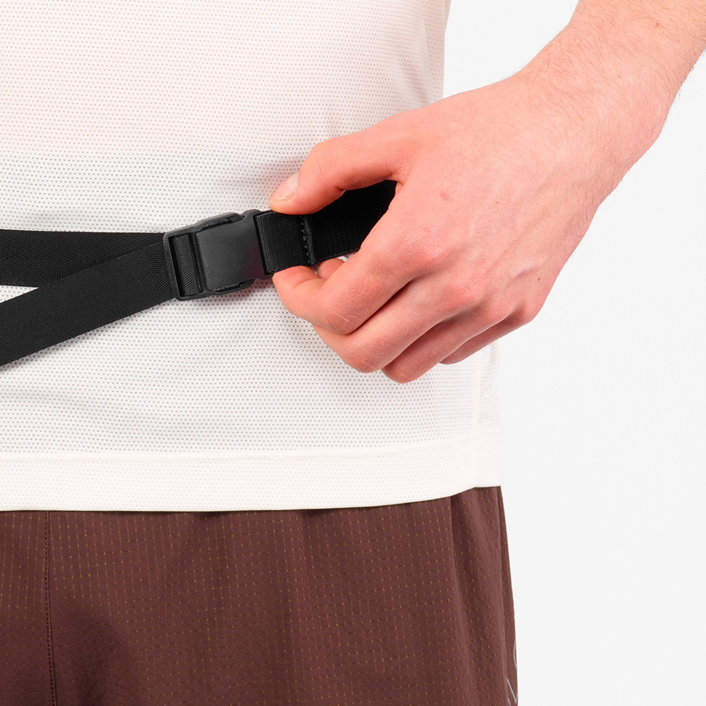 Riñonera unisex PULSE SLING BELT SALOMON - Negro Negro-7