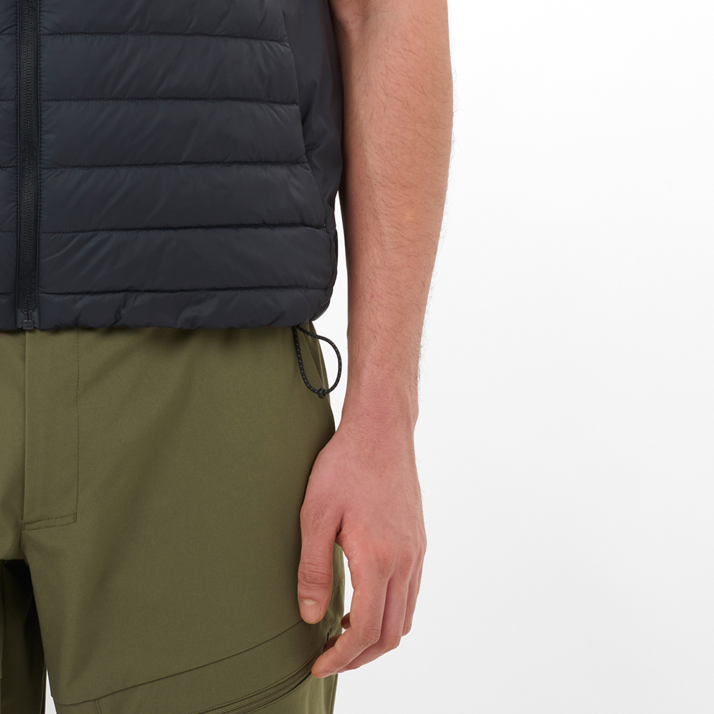 Chaqueta aislada con capucha para hombre RFLX VEST M SALOMON - Negro Negro-5