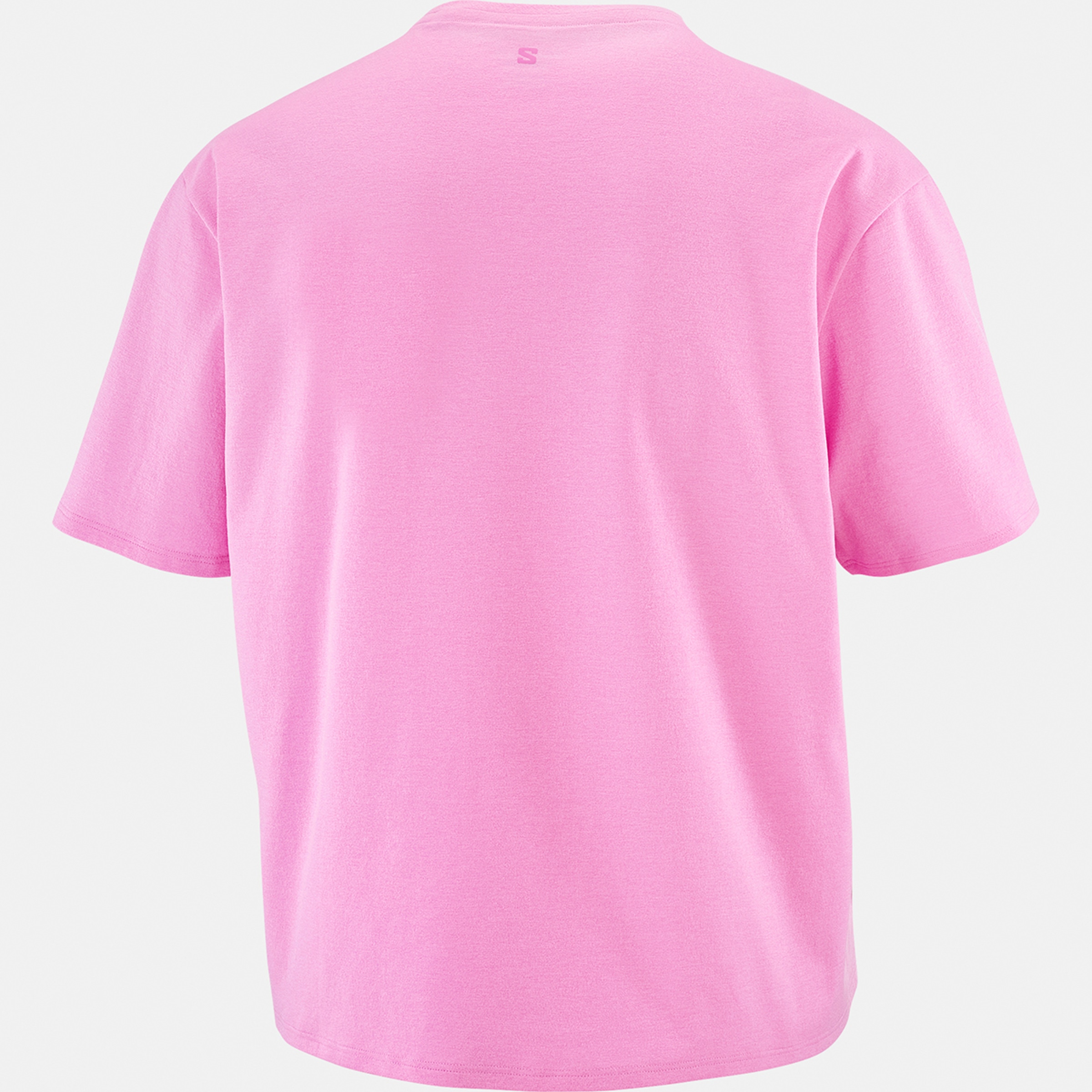 Camiseta de manga corta para mujer TRACKLINE SS TEE W SALOMON - Rosa Rosa-10