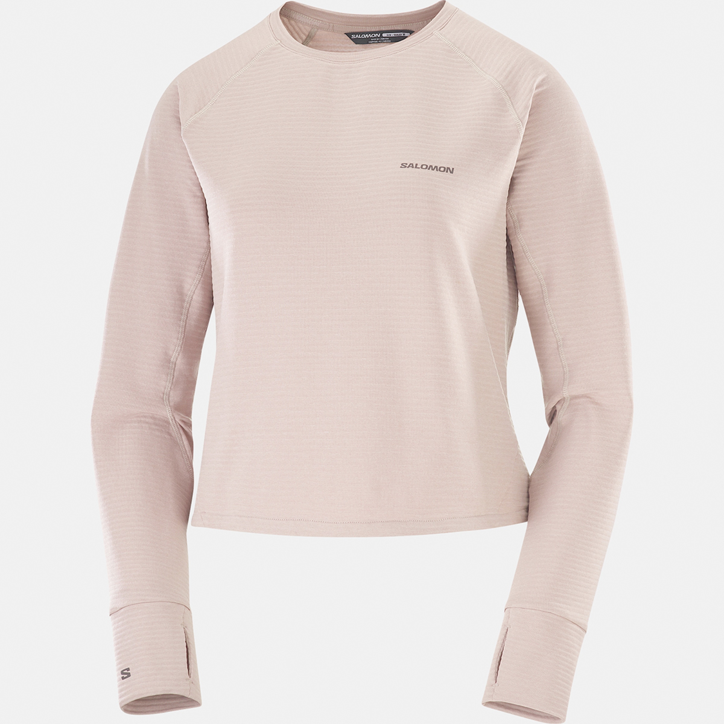 Prenda interior de manga larga para mujer SNTIAL LIGHTWARM CN W SALOMON - Gris Gris-6