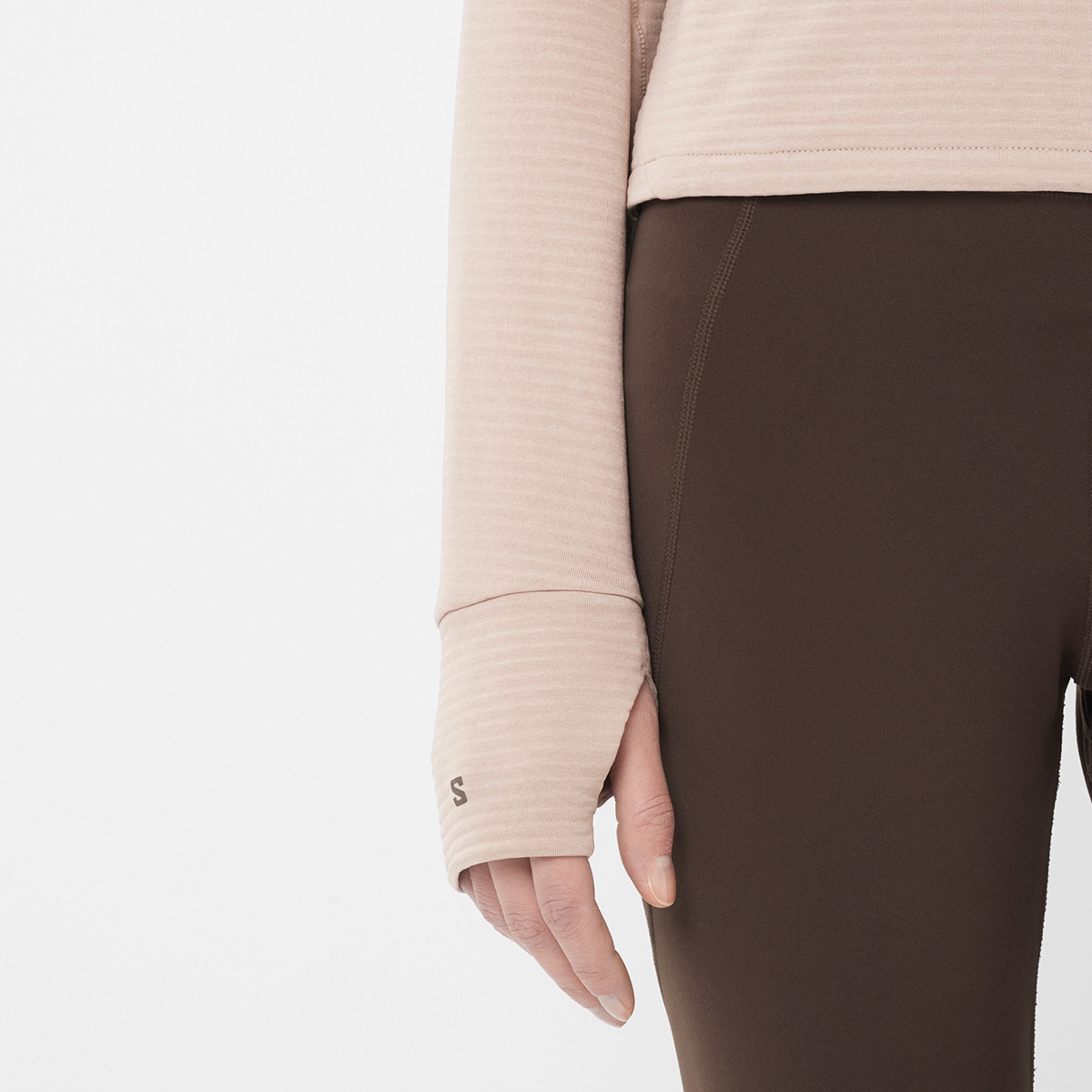 Prenda interior de manga larga para mujer SNTIAL LIGHTWARM CN W SALOMON - Gris Gris-4