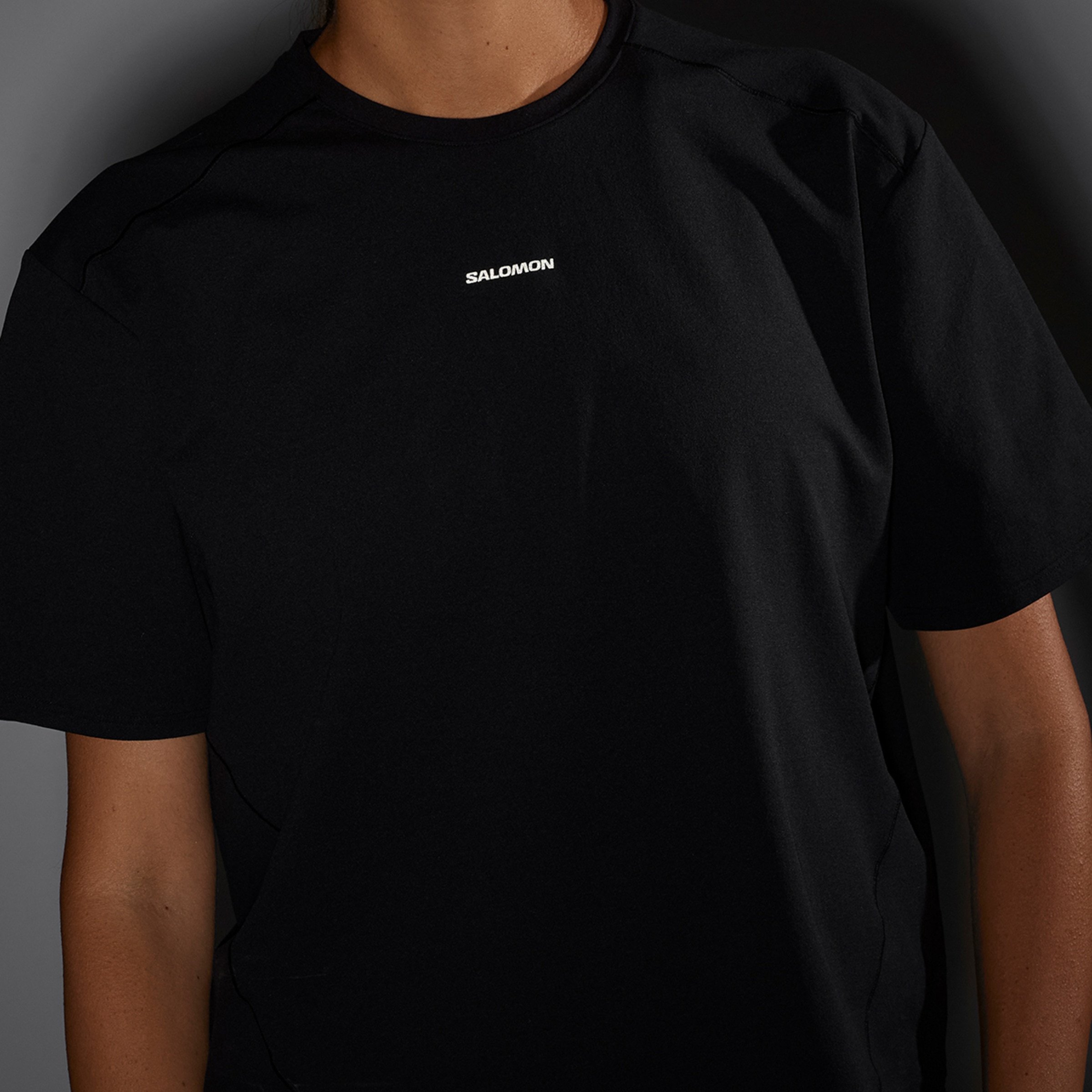Imagen 6 de Camiseta de manga corta para mujer TRACKLINE SS TEE W SALOMON - Negro Negro