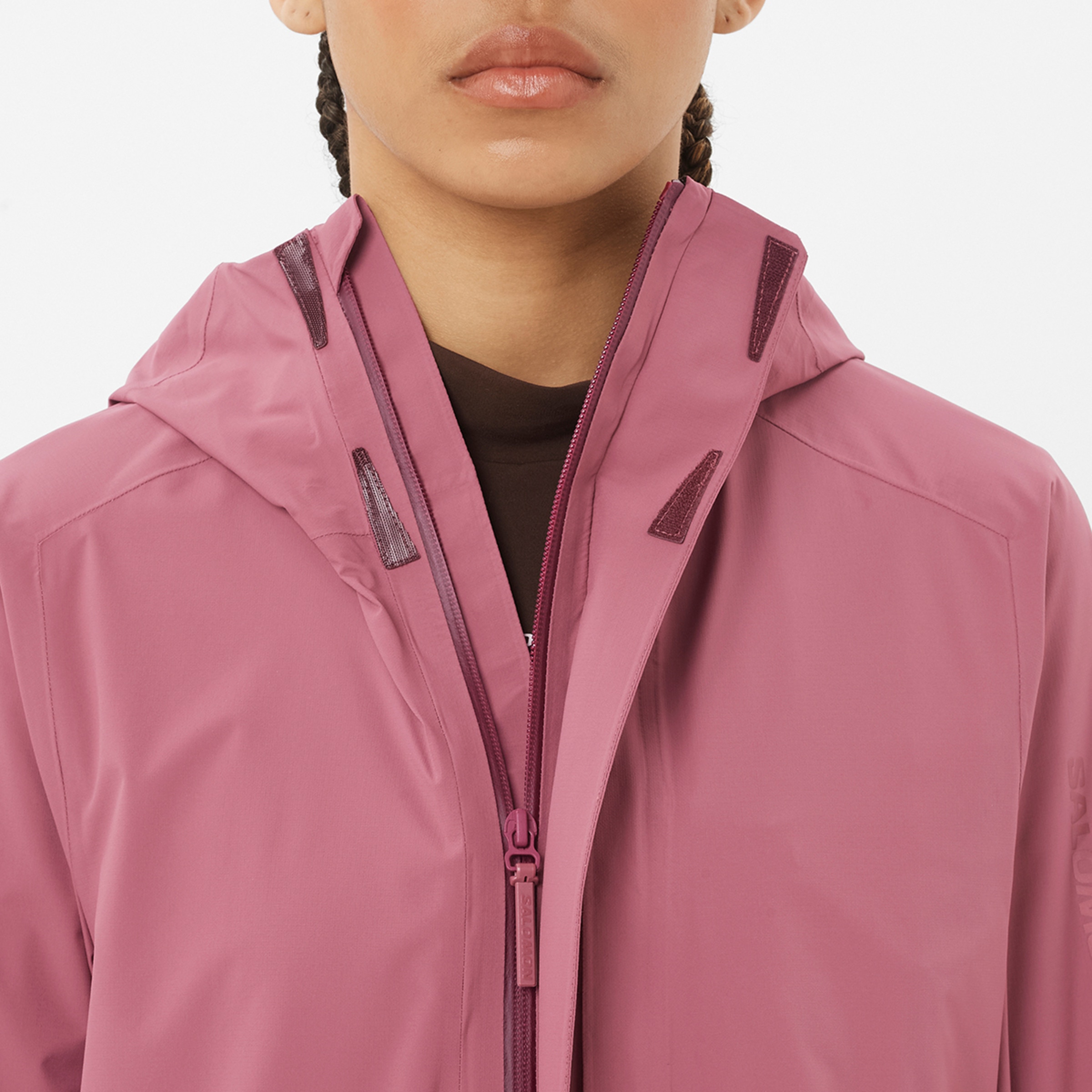 Chaqueta shell para mujer OUTERPATH PRO 2.5L JKT W SALOMON - Marrón Marrón-7