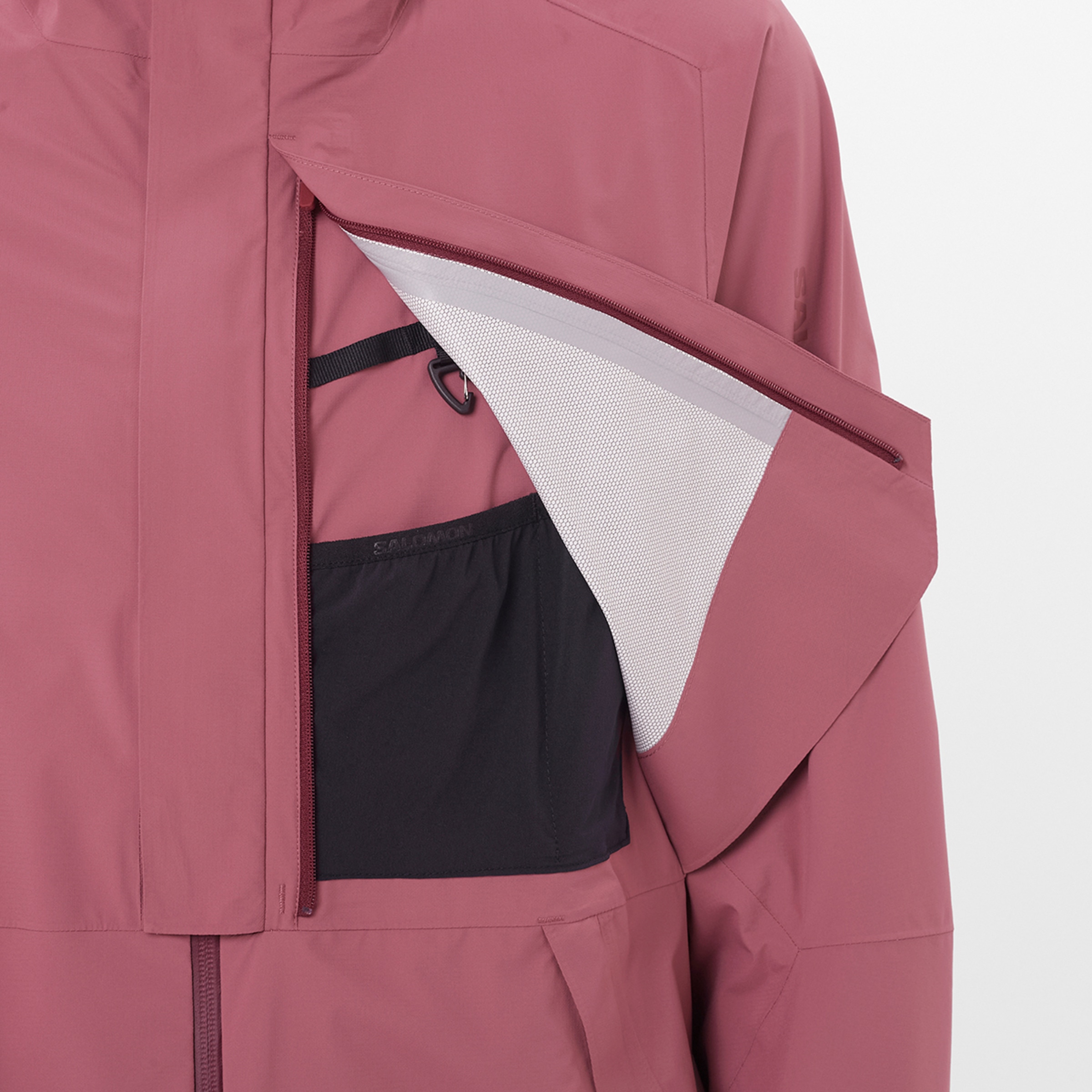Chaqueta shell para mujer OUTERPATH PRO 2.5L JKT W SALOMON - Marrón Marrón-4