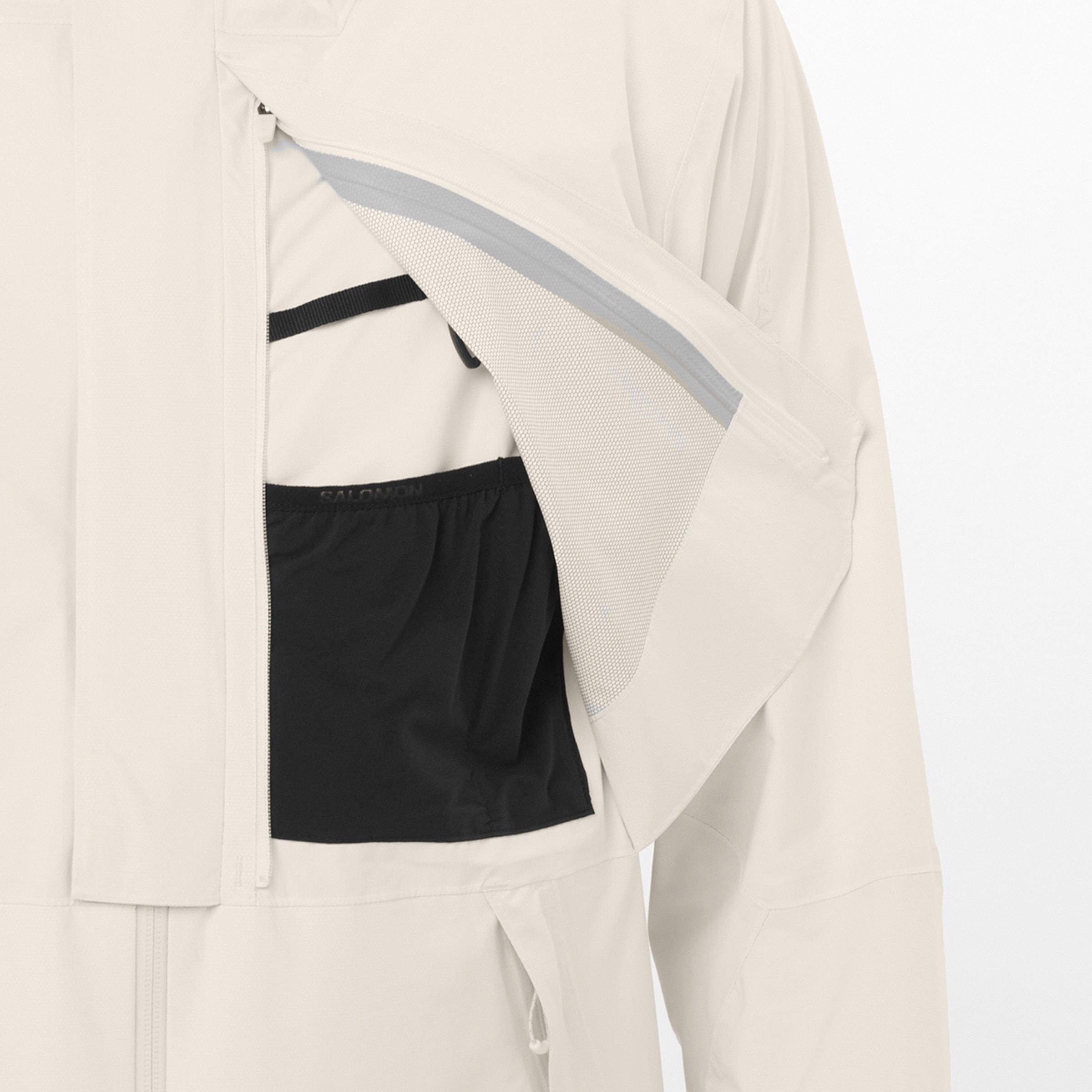 Chaqueta shell para hombre OUTERPATH PRO 2.5L JKT M SALOMON - Blanco Blanco-7