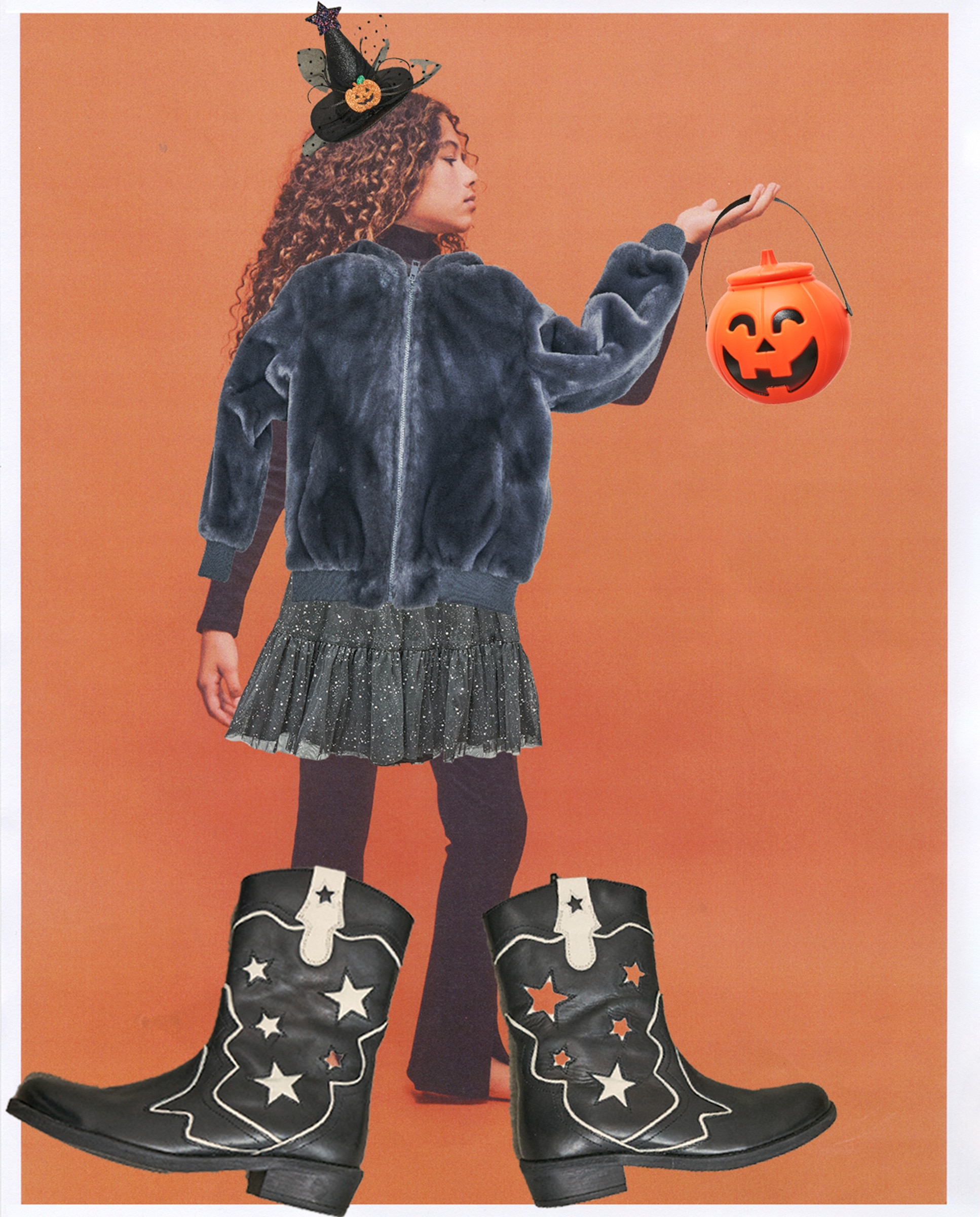 Casacão de Pelo com Capuz 830 Antracite-7