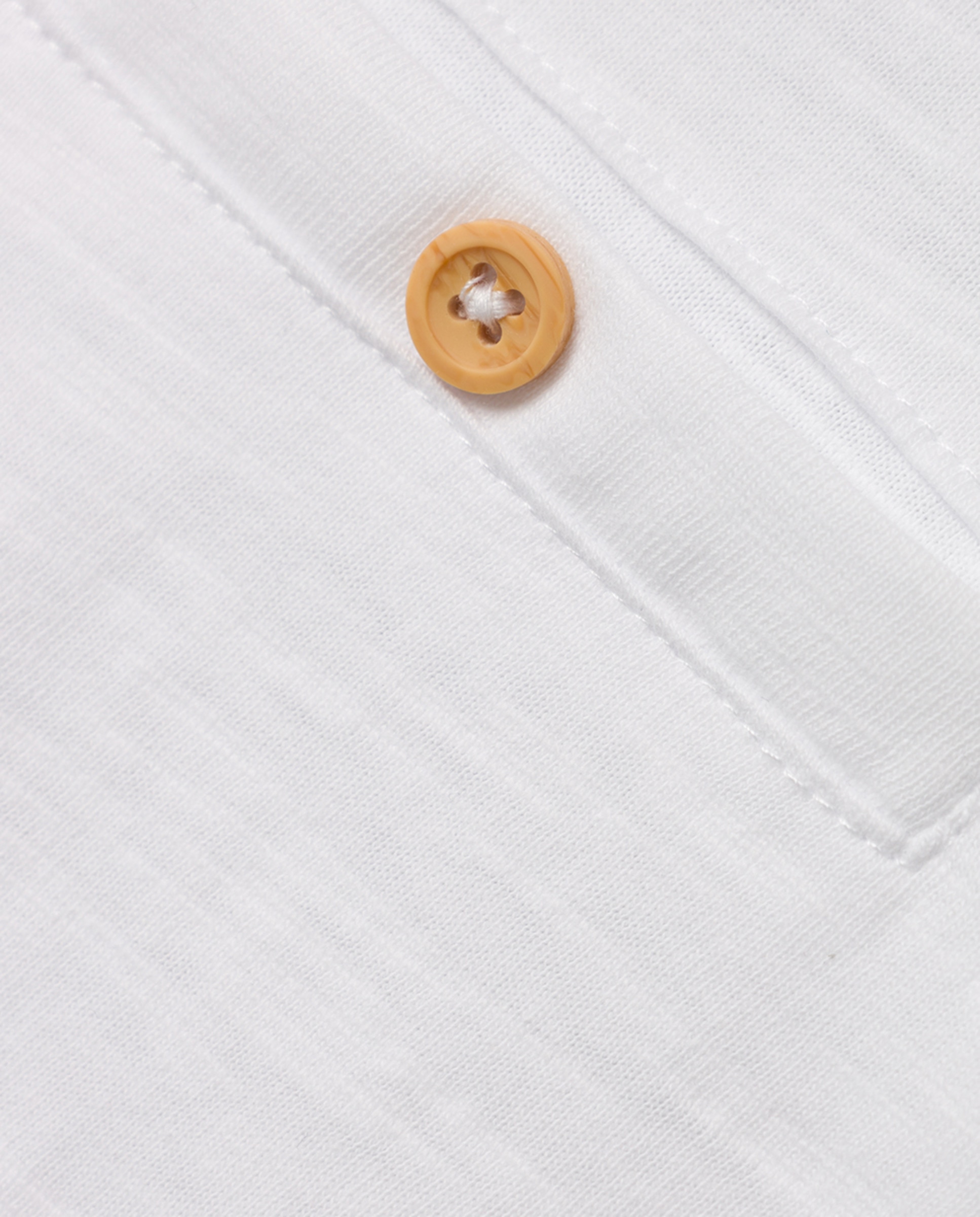 T-shirt de Manga Curta com Detalhe de Bolso name it Branco-3