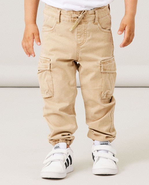 Imagem 0 de Calças Cargo com Cintura Ajustável