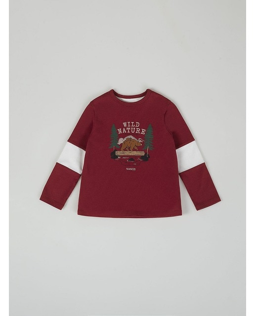 Imagen 0 de Camiseta wild nature cereza