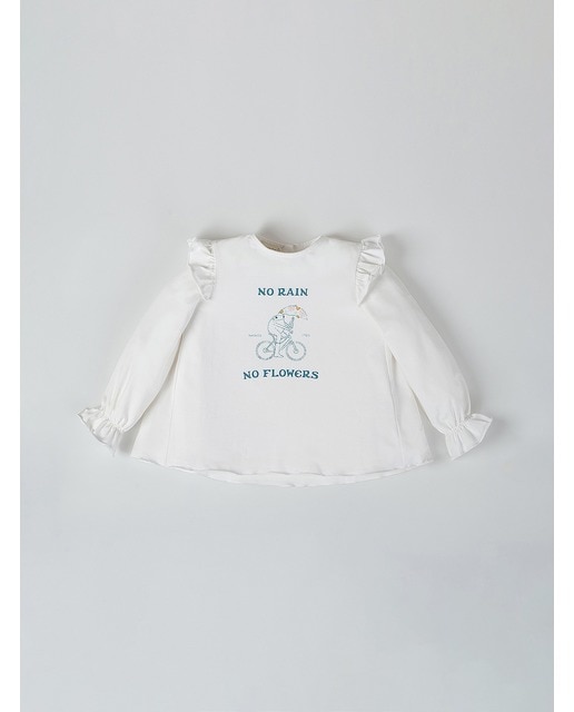 Imagen 0 de Camiseta no rain no flowers bl