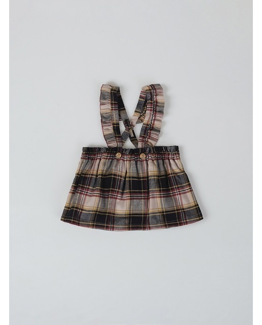 Imagen 0 de Falda tirantes cuadros grandes