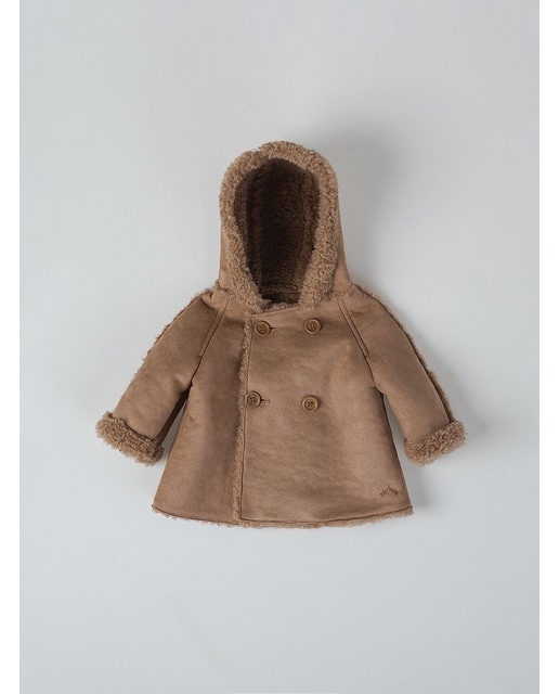 Imagen 0 de Trenca doble faz caramelo