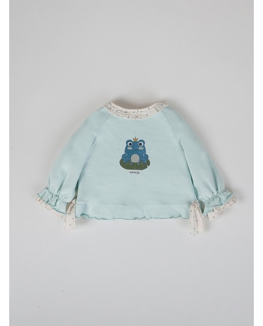 Imagen 0 de Sudadera frog verde turquesa