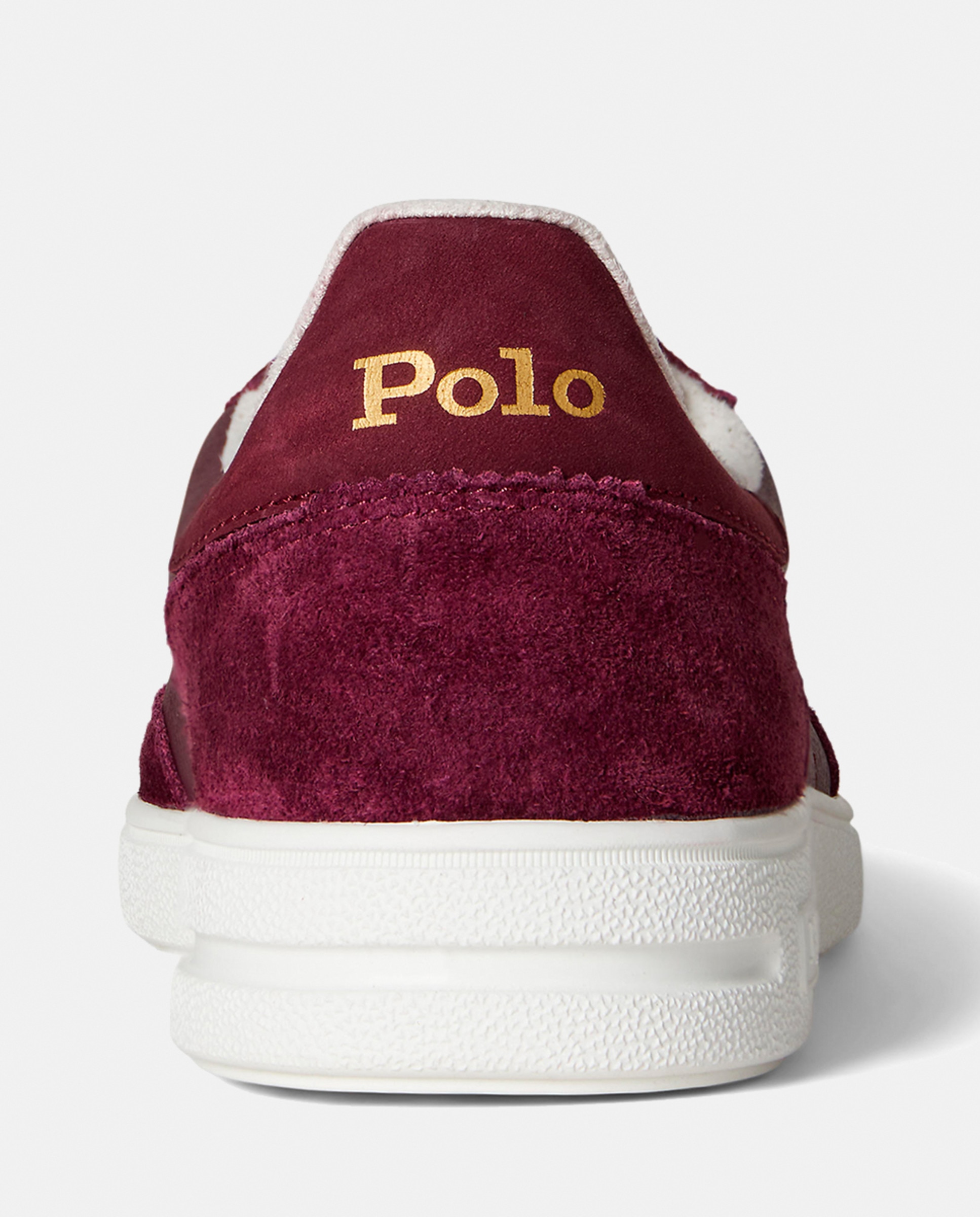 Sapatilhas Baixas Bedford em Pele Vermelho/Grená-7