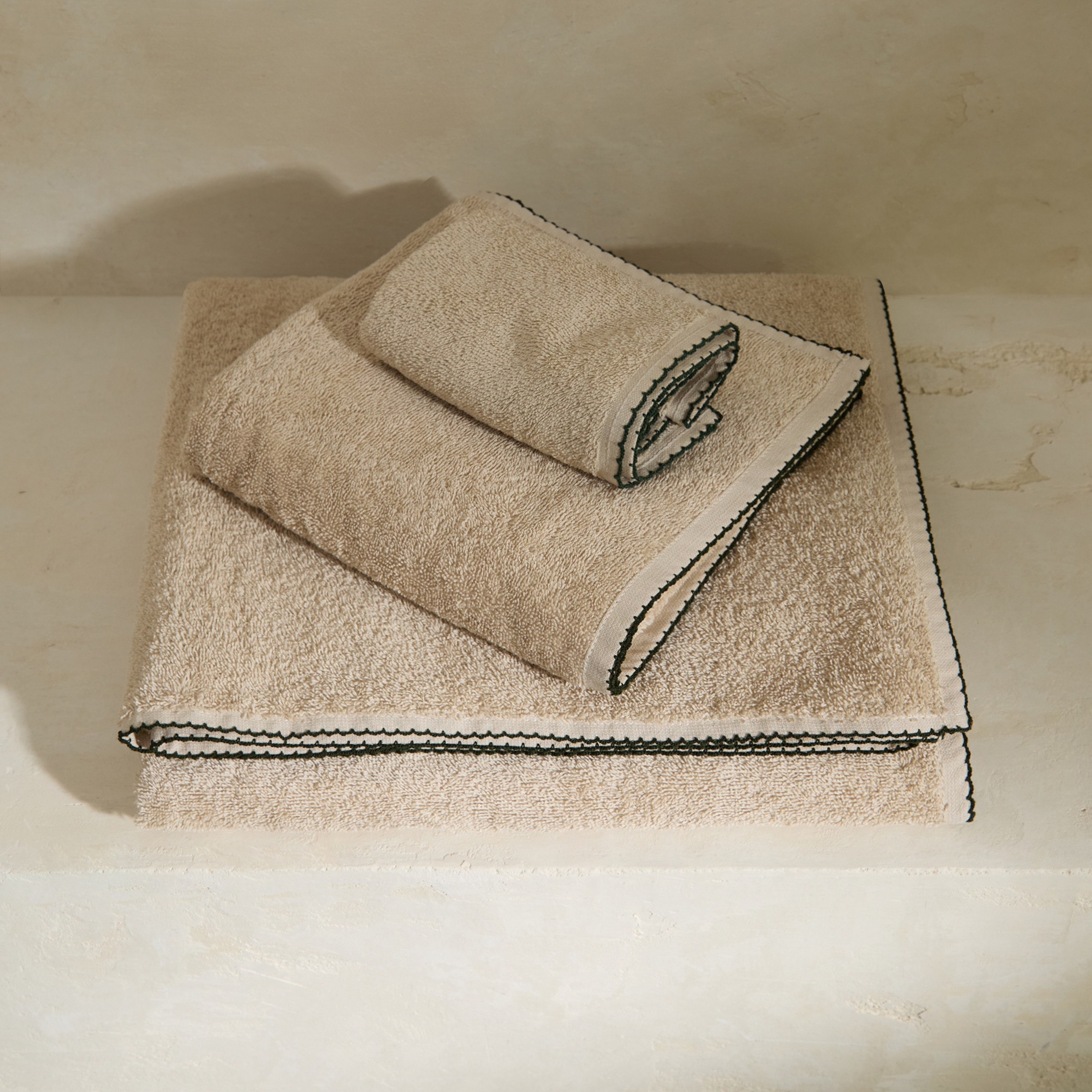 Toalha de Banho de Algodão 480 g/m2 Movies Bege-1