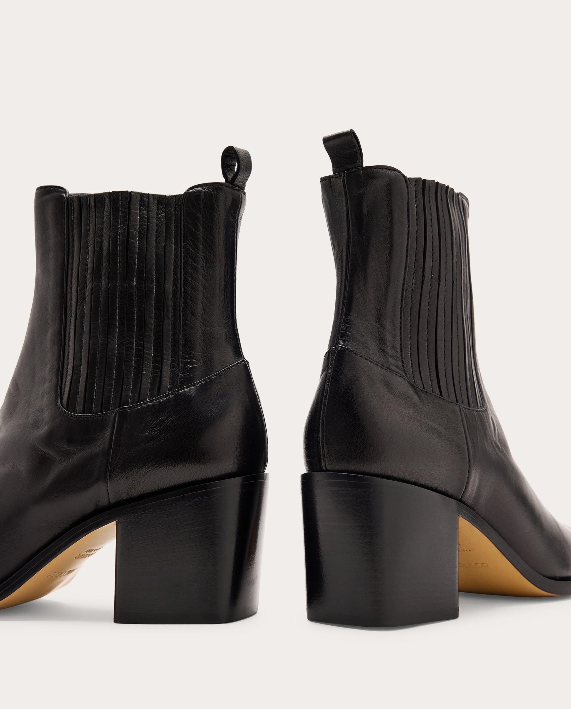 Botines Juliette de piel Negro-3