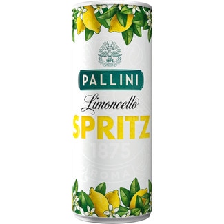 Limoncello Spritz aperitivo listo para tomar lata 25 cl - Pallini