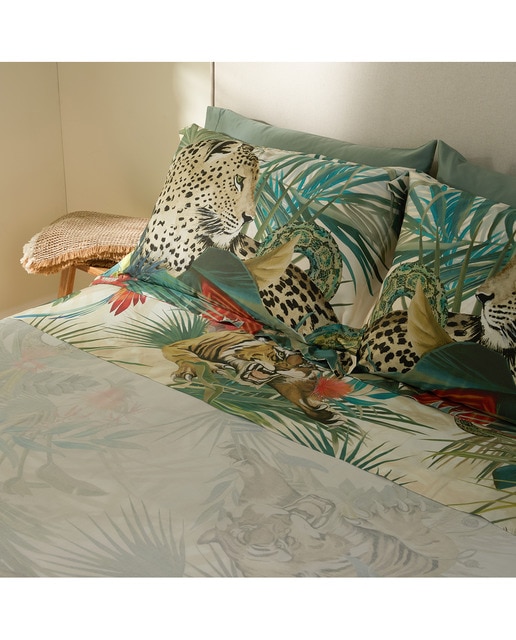Imagen 0 de Juego de sábanas algodón Jungle Roberto Cavalli