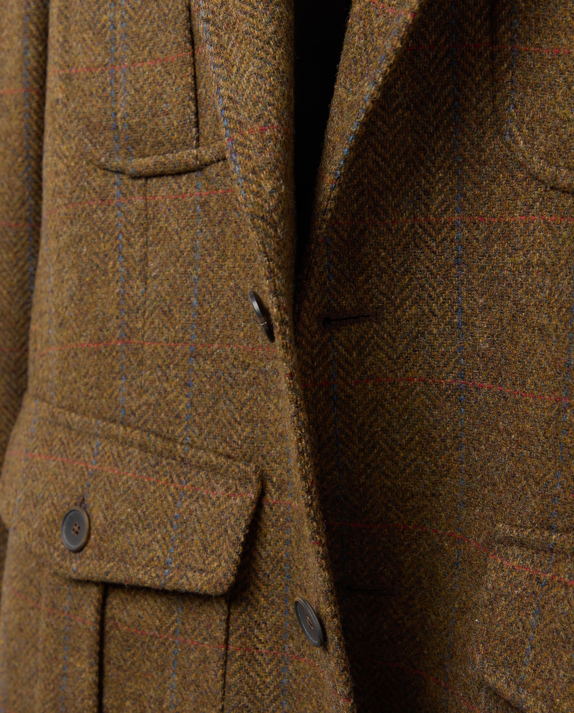 Casaco Tweed Castanho-6