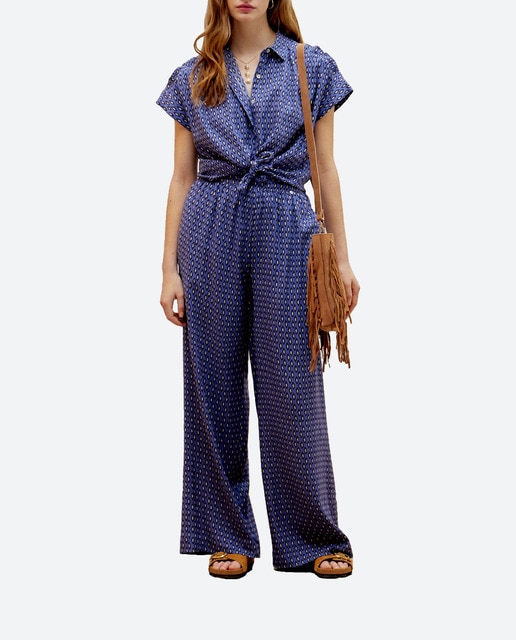 Imagen 0 de Pantalón mujer ancho print