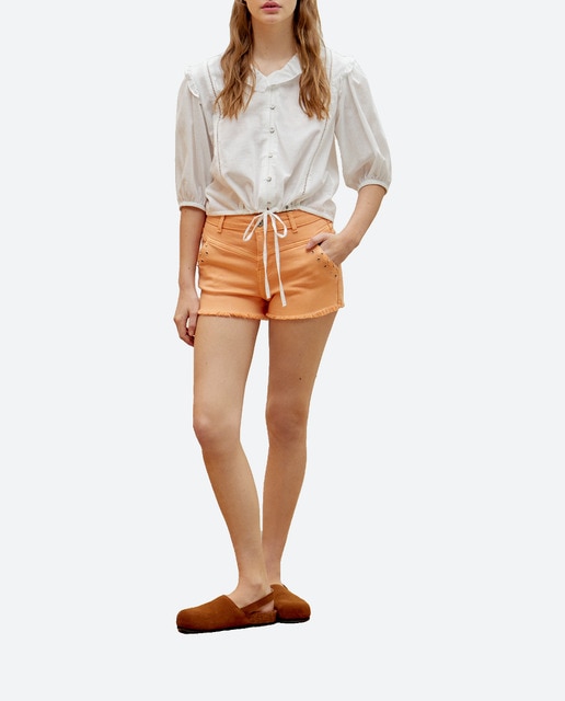 Imagen 0 de Short de mujer canesu tachas