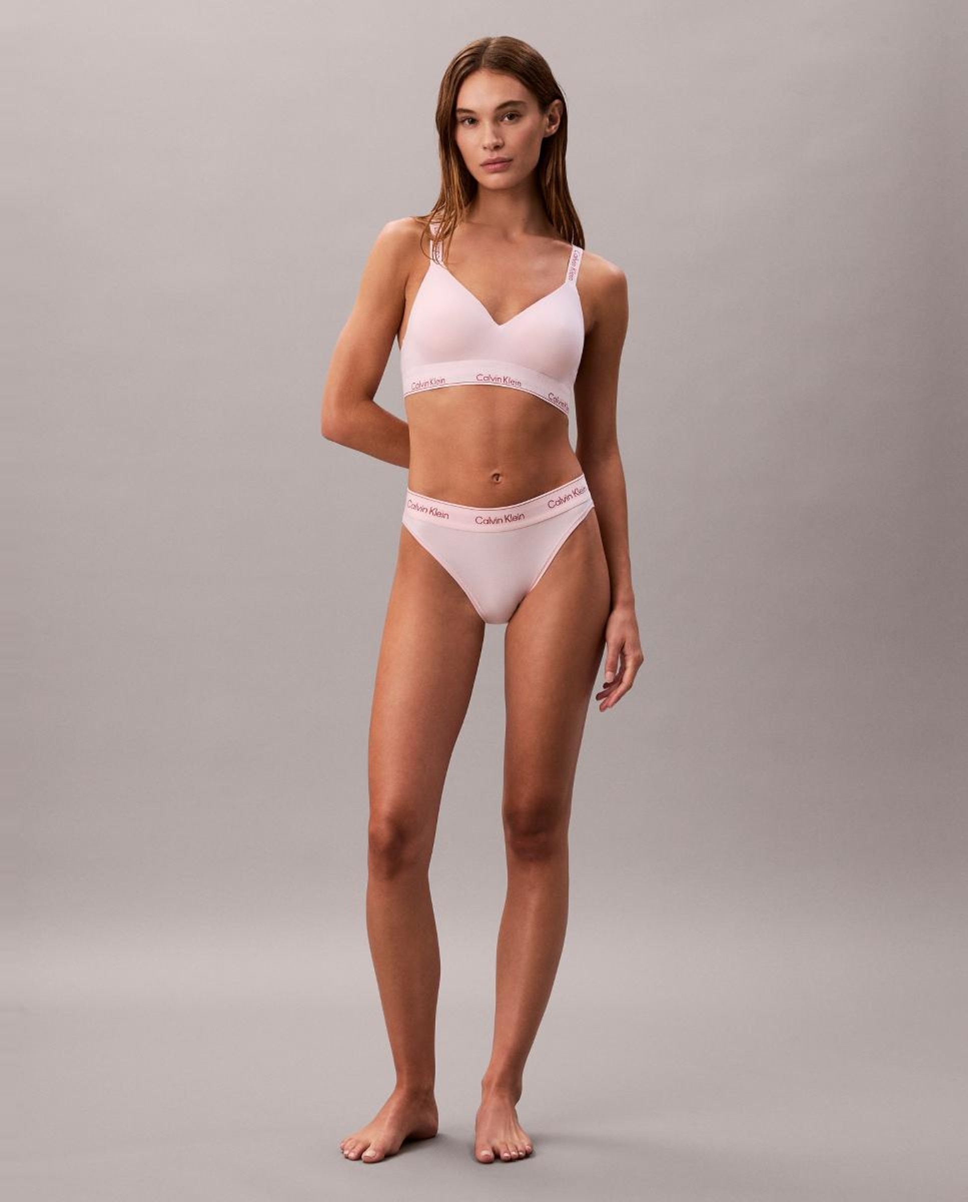 Soutien Bralette Icon Cotton Modal Rosa-3