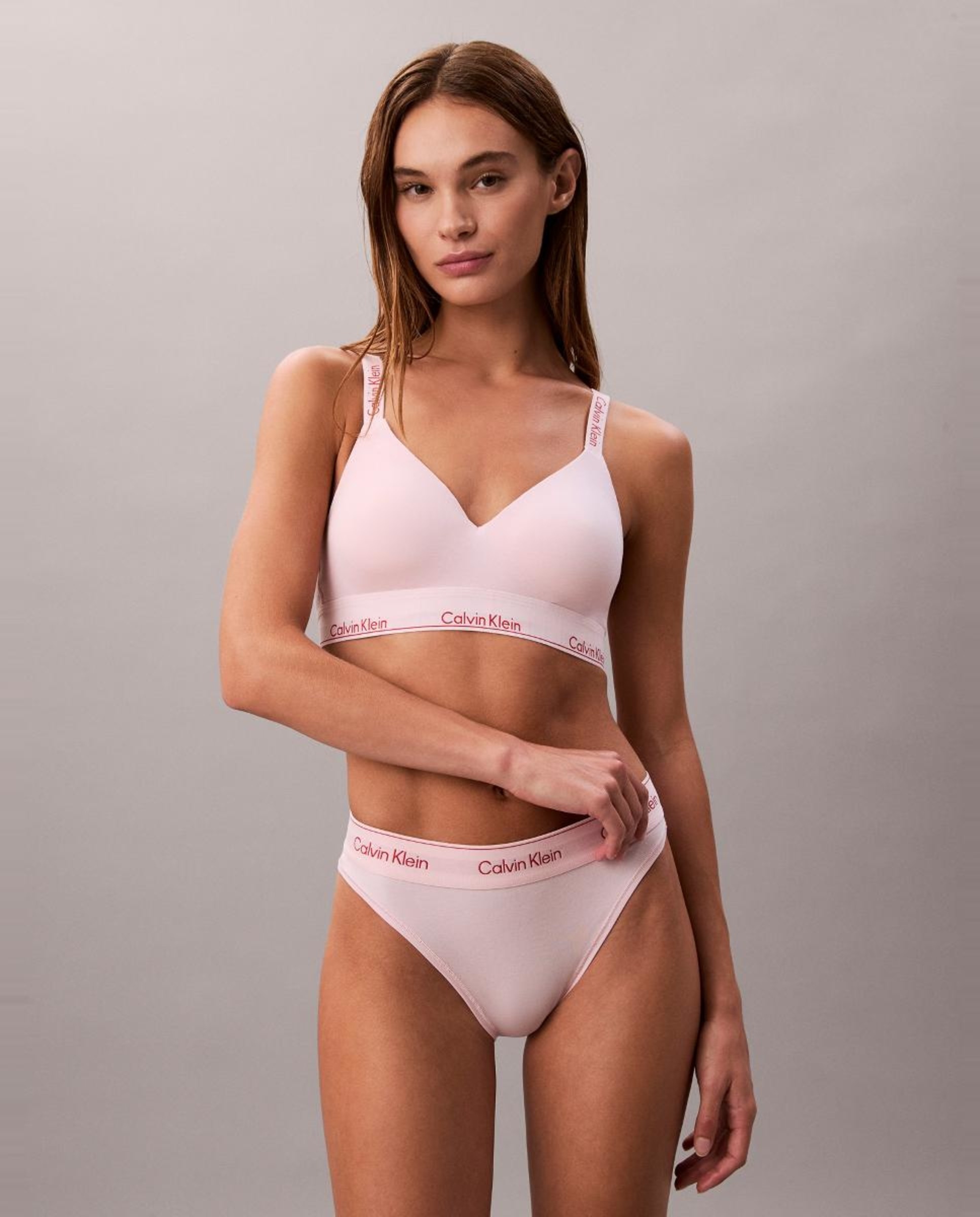 Soutien Bralette Icon Cotton Modal Rosa-2