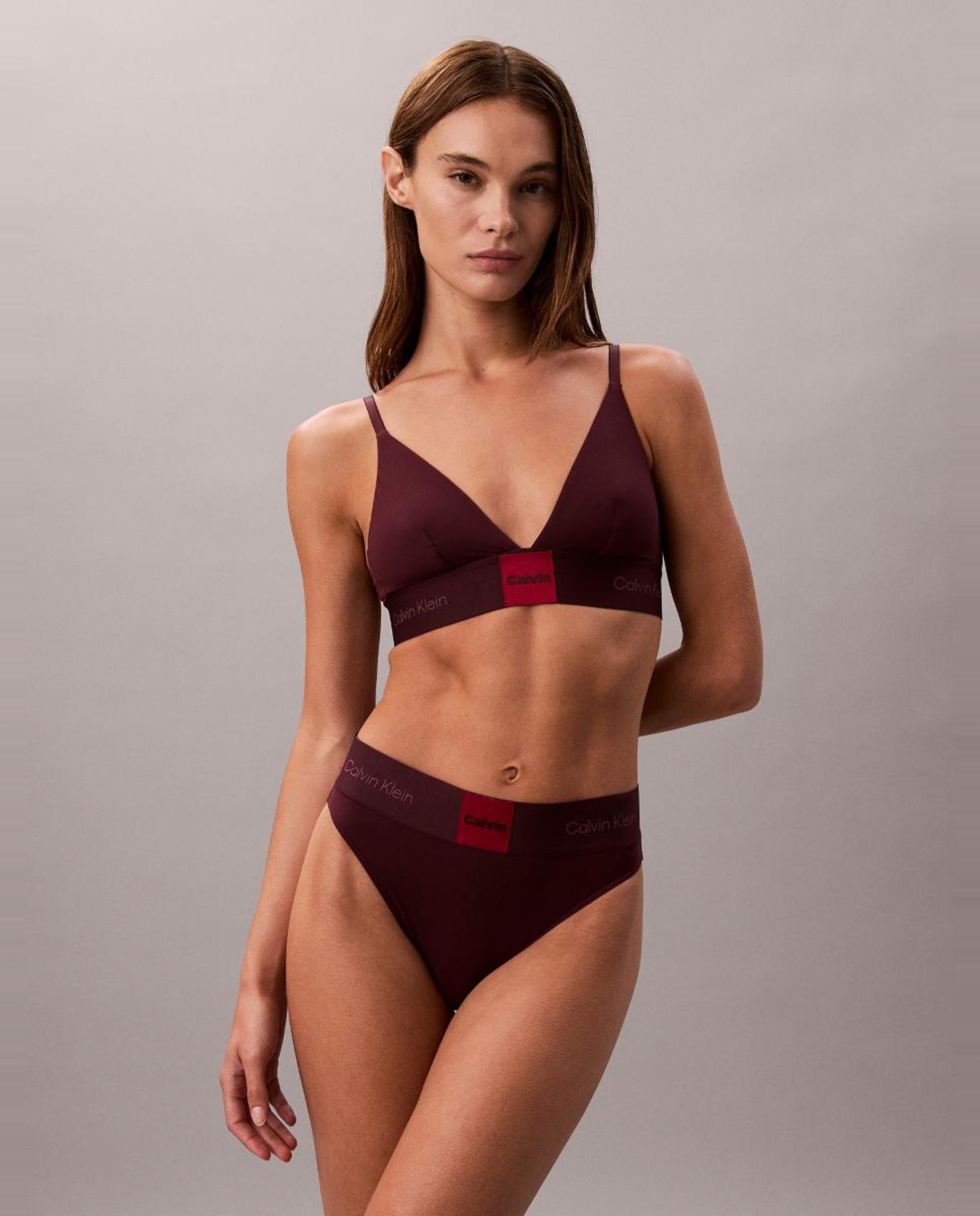 Soutien Triangular Graphic Vermelho-2