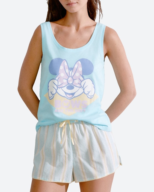 Imagen 0 de Camiseta de pijama de mujer sin mangas