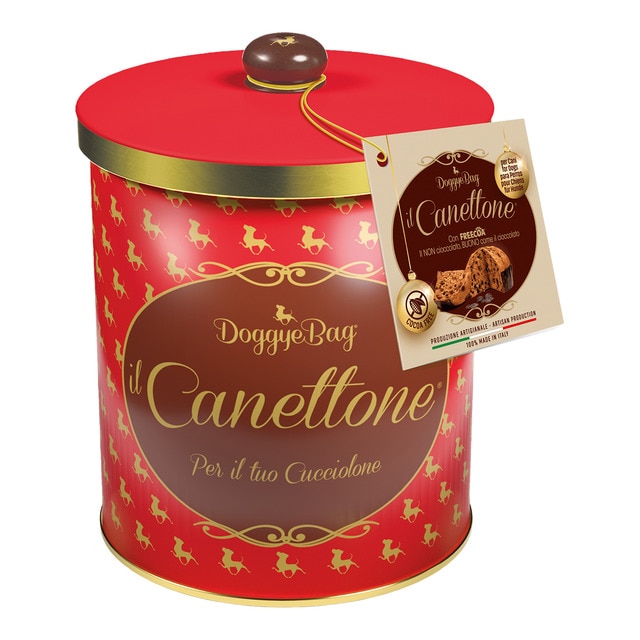 Imagen 0 de Panettone para perros Doggyebag canettone con pepitas de algarroba 125 g