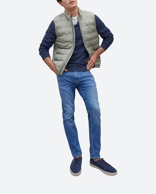 Imagen 0 de Chaleco acolchado ligero repelente al agua de hombre