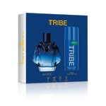 Tribe estuche estuche eau de toilette masculina natural spray 90 ml + desodorante natural spray 150 ml