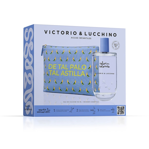 Kinderwasser Colorin Colorado Etui Eau de Cologne 150 ml + Kosmetik-Necessaire