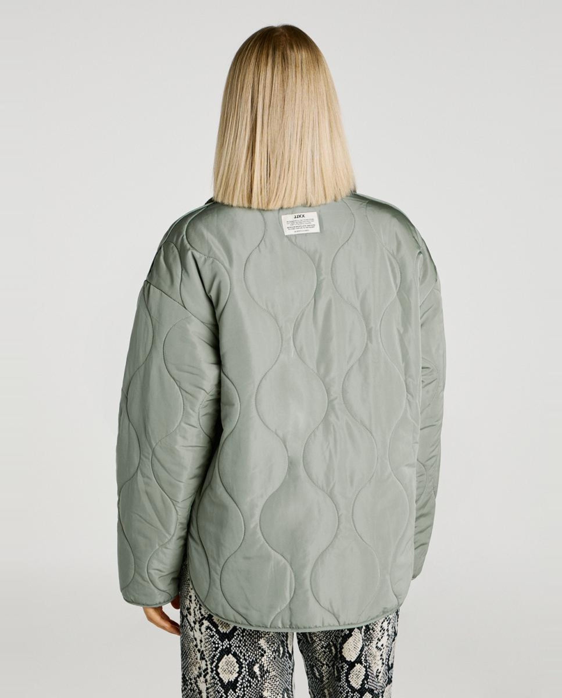Casaco acolchoado Verde-4