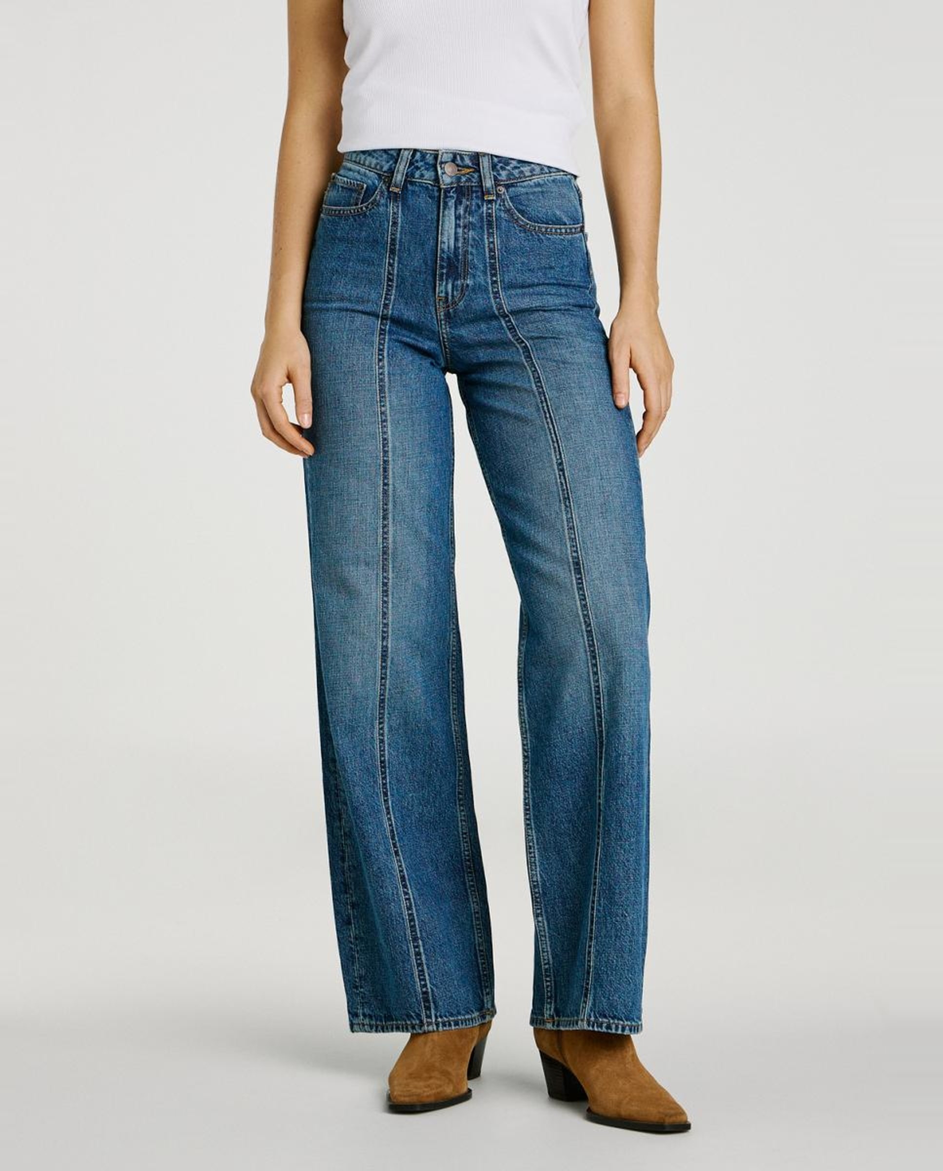 Jeans Tokyo Wide Leg Azul-2