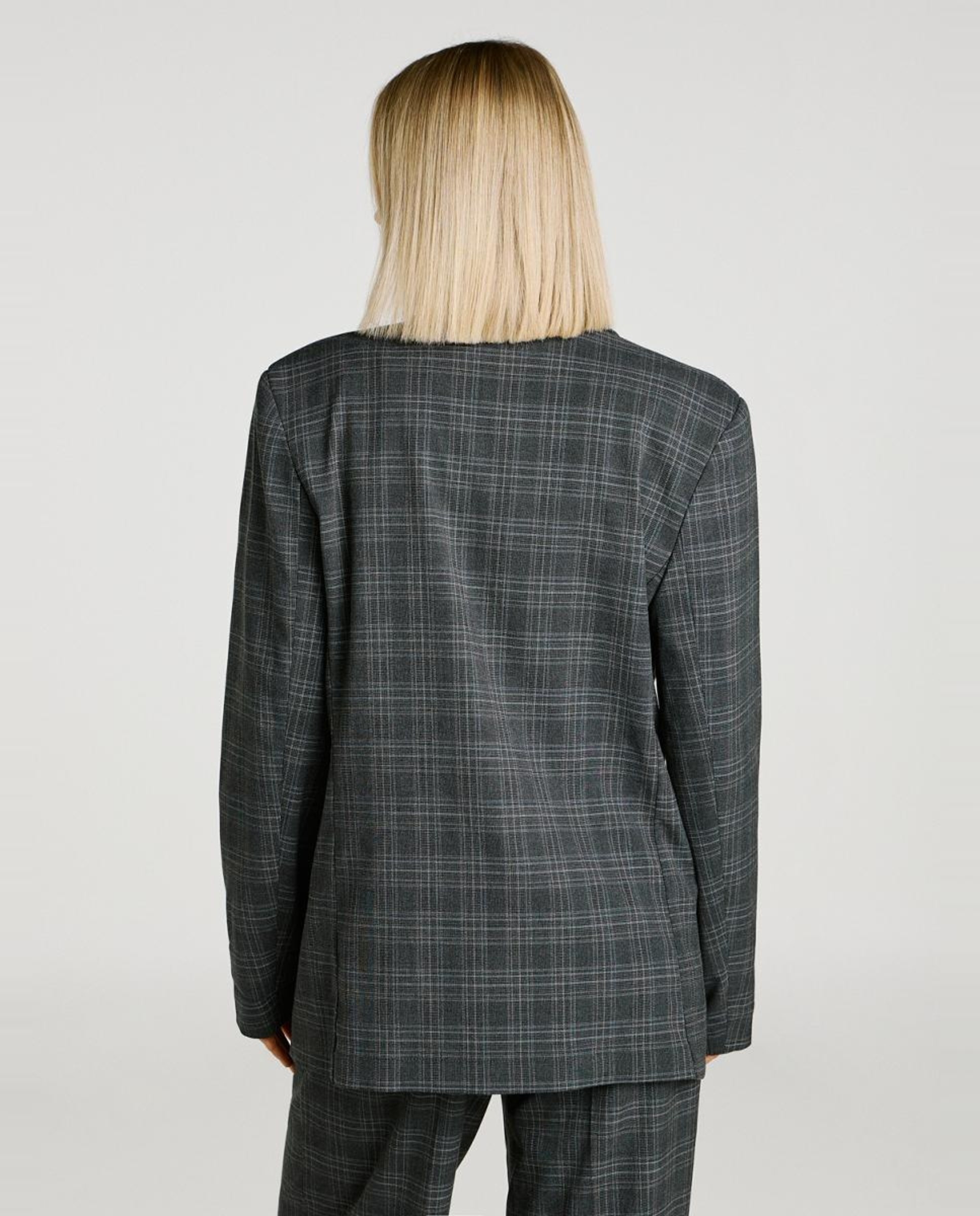 Blazer Oversize Cinzento-4