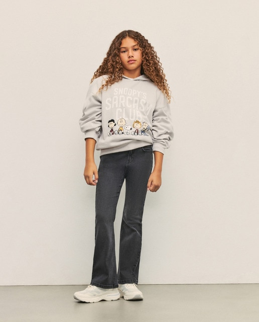 Imagen 0 de Pantalón vaquero flare de niña