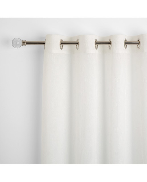 Imagen 0 de Visillo confeccionado con ollados Ondas El Corte Inglés