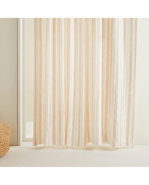 Imagen 0 de Visillo con sistema multiusos Rayas Albarquq El Corte Inglés