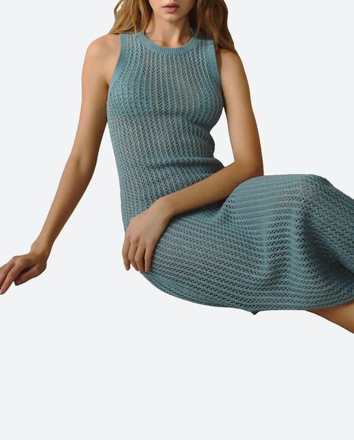 Imagen 0 de Vestido largo crochet