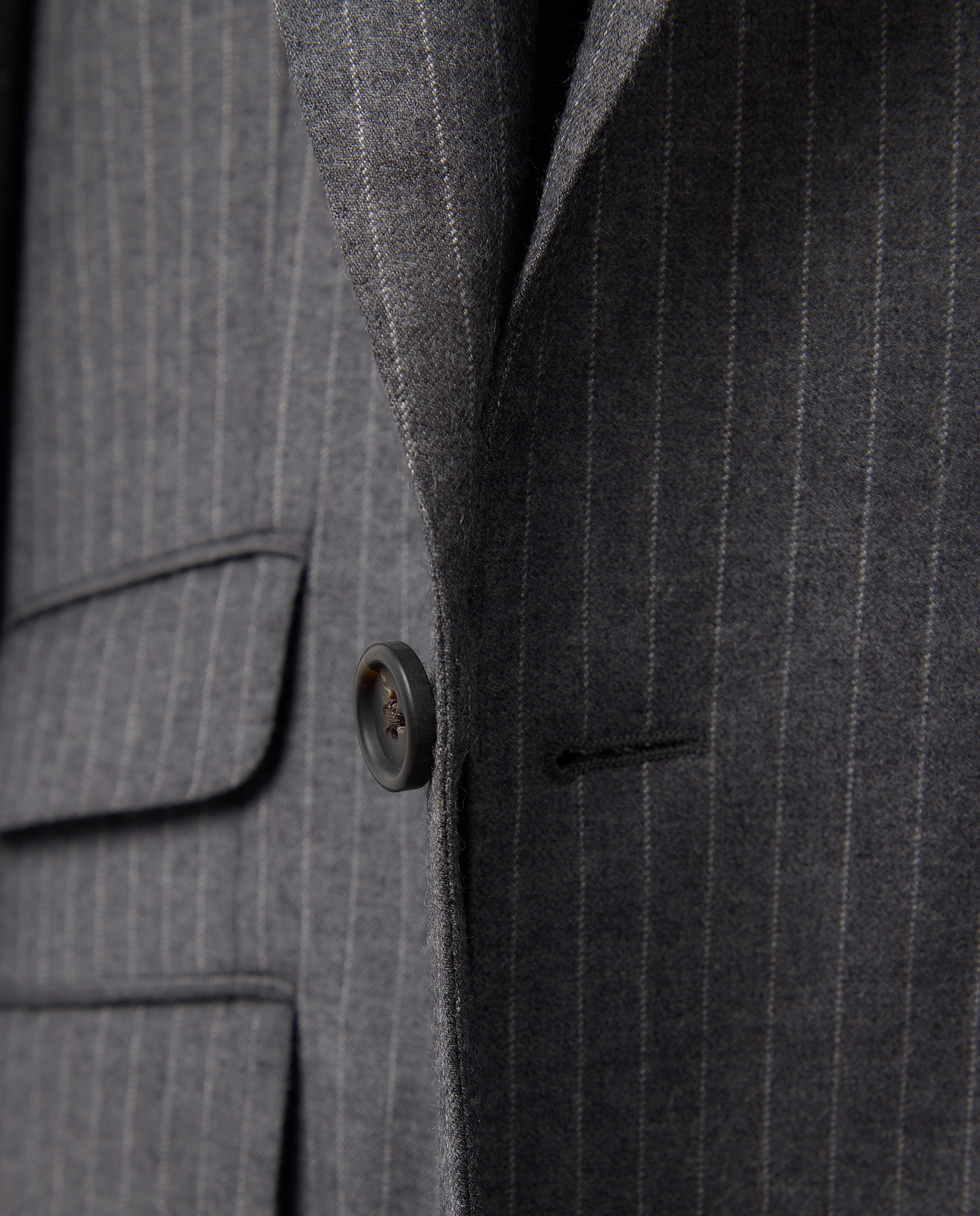 Fato com Risca Diplomática Cinzento-8